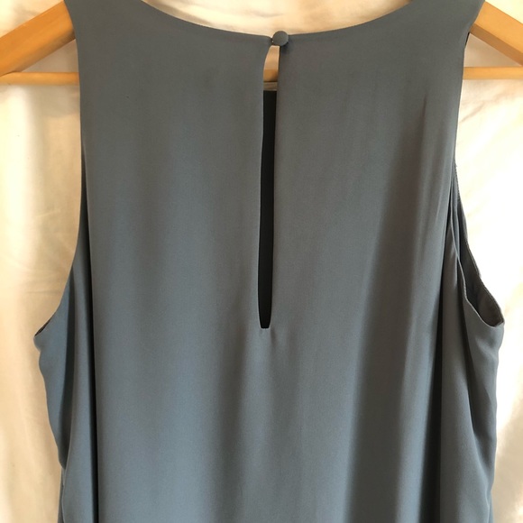 Noel Asmar steel blue slip dress - Picture 7 of 12